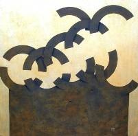 Bayod Serafini - Extasis - 120x120 - Mixta - Tela