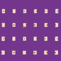 Diaz - Celosia con ventanas ocupadas 001 - 100x100 - Digital - Tela)