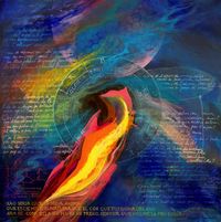 Neus Dalmau - Al cielo por asalto - 150x150 - Mixta - Tela