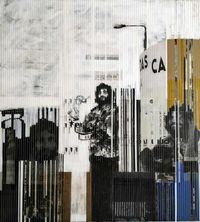 DE CASTELLARNAU - Muy vivos - 100x110 - Mixta - Madera