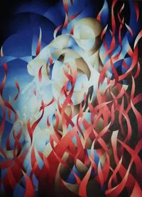 Eliezer - El primer angel - 73x54 - Oleo - Tela