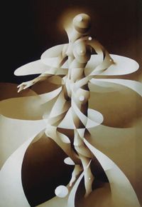 Eliezer - Vestido de aire - 112x78 - Oleo - Tela