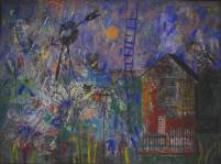 Gamez - Paisaje con caminos inescrutables - 130x97 - Oleo - Tela