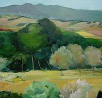 E García - Bajando las pistas - 80x80 - Mixta - Papel