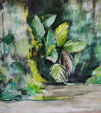 E Garcia - Bosque inundado 3 - 114x100 - Mixta - Papel