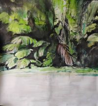 E Garcia - Bosque inundado 1- 114x110 - Mixta - Papel