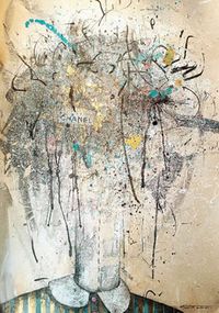 C GONZALEZ - Chanel - 82x56 - mixta - papel