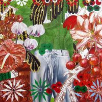 Nordholt - La Sombra verde - 100x100 - &oacute;leo - tabla