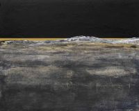 C REGUEIRA - Horizonte ocre - 100x82 - Mixta - Tela