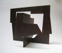Ruiz de Eguino I&ntilde;aki - Centinela - 26,5x18x21,2 - Acero corten