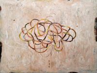 Sánchez Maydana - Puntapie - 80x60 - Oleo - Tela