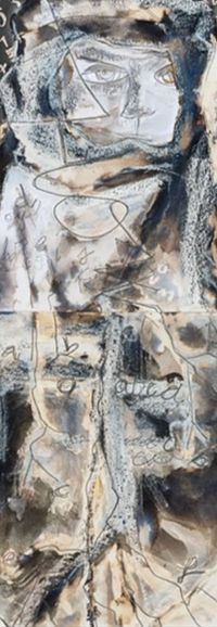 Sabat - Preguntas III - Como - 84x29 - Mixta - Papel