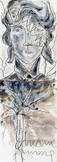 Sabat - Preguntas VI - Cuando - 84x29 - Mixta - Papel