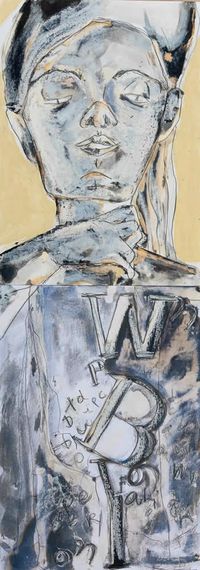 Sabat - Respuestas IV - Sin palabras - 84x29 - Mxta - Papel