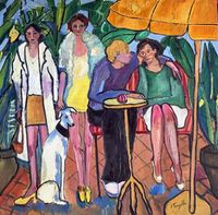 P Trujillo - Verano 23 - 100x100 - Oleo - Tela