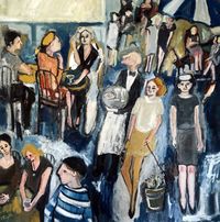 P. Trujillo - 100x100 - Oleo - Tela