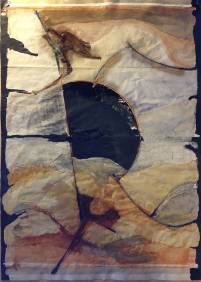 Josep Vernis - 2013 - Organico composici&oacute;n - 100x70 - Pintura - Papel